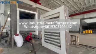 เตารถเข็นสำหรับงานหนักอุณหภูมิสูง 1350°C | เทคโนโลยีวัสดุทนไฟที่เหนือกว่า