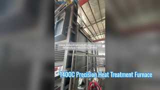 การควบคุมอุณหภูมิที่แม่นยำสูงถึง 1,400°C: ความต้านทานความร้อนเตา Bogie Hearth