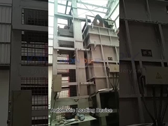 เตาหลอมอลูมิเนียมแบบใช้แก๊สอุตสาหกรรม เตาหล่ออลูมิเนียม