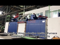 5T 60Mins Melting Steel Shell เตาหลอมเหนี่ยวนำอุตสาหกรรมสำหรับการหลอมเหล็ก 3000KW