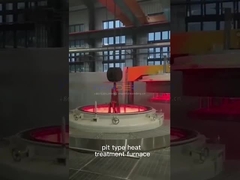 เตาบำบัดความร้อนแบบหลุม Nitriding Oxidation 150KW 50HZ