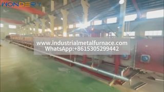 เตาสายพานตาข่ายที่ใช้แก๊สขนาดใหญ่ – การรักษาความร้อนอย่างมีประสิทธิภาพสำหรับท่อสแตนเลส