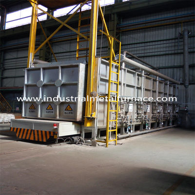 ซื้อ เตาอบด้านล่างรถยนต์แก๊สขนาดใหญ่ 8X4X2m 30 ตัน พร้อมควบคุม 8 โซนและความละเอียดความละเอียด 300 มม online manufacture