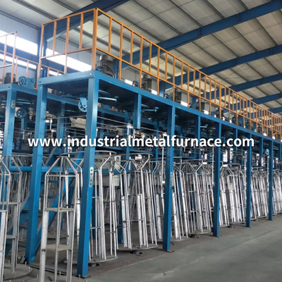 ซื้อ 1.6mm ถึง 5.0mm Hot Dip Galvanizing Process Line ลวดคาร์บอนสูง 28 หัว online manufacture