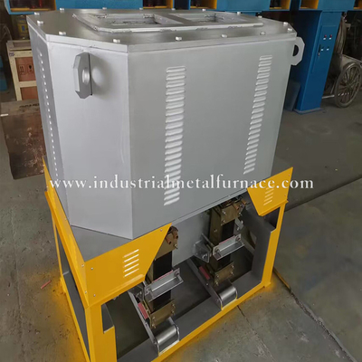 ซื้อ เตาหลอมทองแดงเหนี่ยวนำสองอ่าง 200KW สำหรับการหล่อด้วยแรงโน้มถ่วง 500 กก. / ชม online manufacture