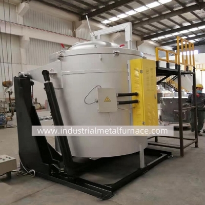 ซื้อ 600kg Electrical Resistance Tin Melting Furnace 16KW Hydraulic Tilting online manufacture