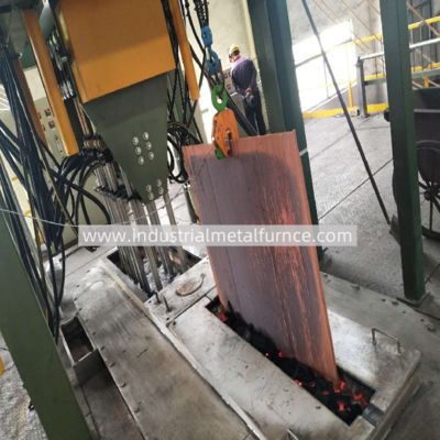 ซื้อ 5000T per Year 8-20mm Copper Rod Upward Continuous Casting Machine Line online manufacture