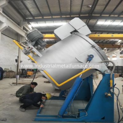 ซื้อ WDL-RG-500F Gas Fired Copper Melting Furnace for Copper Cable Recycling and Manufacturing online manufacture