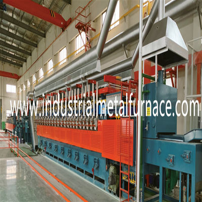ซื้อ Chain Conveyor Stabilizing Rod Tempering Furnace Natural Gas Fired 150 Pcs/ H online manufacture