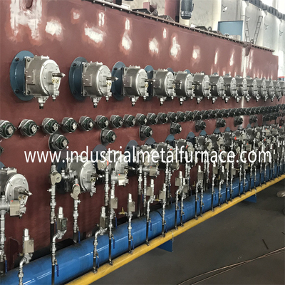 960kw ก๊าซธรรมชาติประเภทโซ่เตาตาข่ายเข็มขัด 55Cr3 1500 X 14000 X 200mm