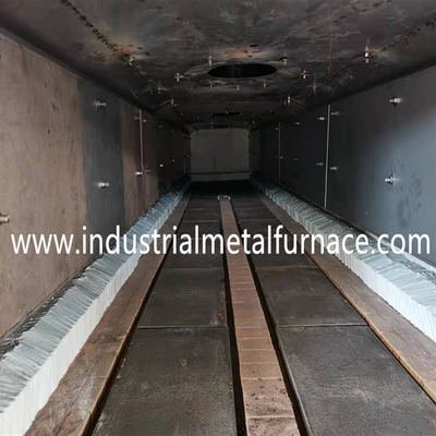 2,000 X 1,000 X 1,000 มม. ก๊าซธรรมชาติที่กำหนดเองเตาด้านล่างรถ Bogie Hearth Furnace