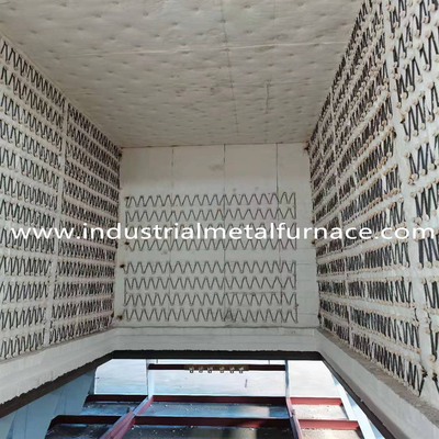 ความต้านทานไฟฟ้าอุตสาหกรรม 70KW การรักษาความร้อนเตาเผาด้านล่างของรถ Bogie Hearth Furnace