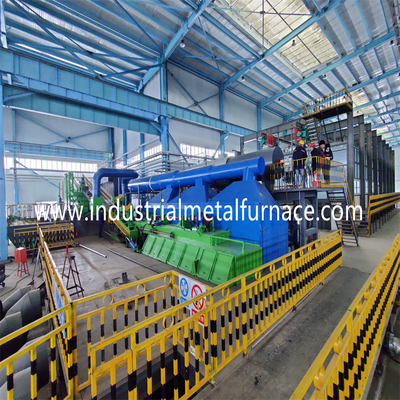 220V 50mm Hot Dip Galvanizing Furnace Gas เตาอบความร้อนอุตสาหกรรม