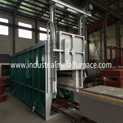 ความต้านทานไฟฟ้าอุตสาหกรรม 70KW การรักษาความร้อนเตาเผาด้านล่างของรถ Bogie Hearth Furnace