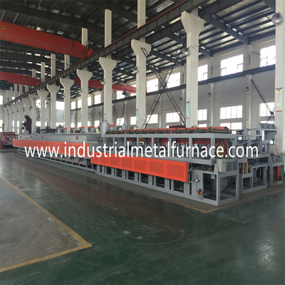 160 ถึง 1,000 KG ต่อชั่วโมง Roller เตาหลอมแบบต่อเนื่องเตาต้านทานความร้อนจากการทำงาน