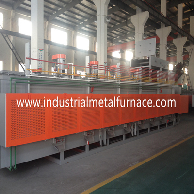 160 ถึง 1,000 KG ต่อชั่วโมง Roller เตาหลอมแบบต่อเนื่องเตาต้านทานความร้อนจากการทำงาน
