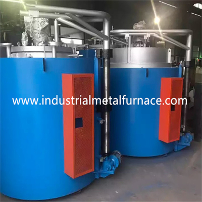 80KW 850C เตาเผาก๊าซไนโตรเจนแบบต้านทานไฟฟ้าอัตโนมัติควบคุมศักยภาพไนโตรเจน