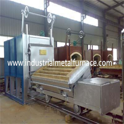 รถเข็นเอียง ดับอย่างรวดเร็ว การรักษาความร้อนเตาด้านล่างของรถ 180KW Bogie Hearth