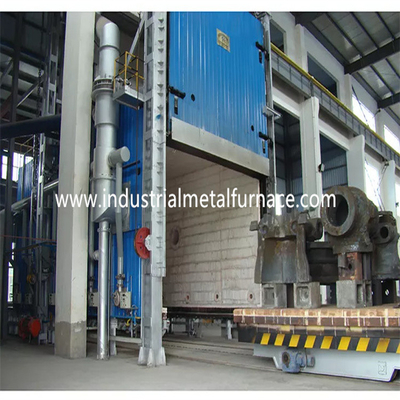 การบำบัดความร้อนด้วยไฟฟ้า Bogie Hearth Car Bottom Furnace 13000 × 2500 × 2000mm