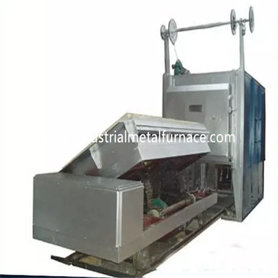 7500 × 1800 × 1500mm Bogie Hearth Furnace การบำบัดความร้อนด้วยแก๊สโครเมียม