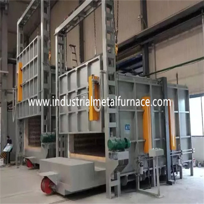1 โซนไฟฟ้า Bogie Hearth Car Bottom Furnace, เตาบำบัดความร้อน 2000 × 1000 × 1000mm