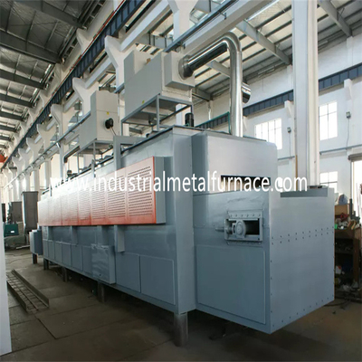 1.5 × 1x1m เตาบำบัดความร้อน Bogie Hearth Gas Fired Strong Anti Shock 150KW