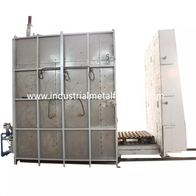 550 ℃ 1350 × 1000 × 700 มม. การบำบัดความร้อนของรถด้านล่างเตาไฟฟ้า Bogie Hearth