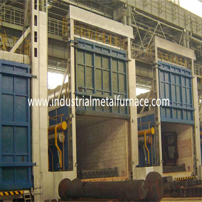 550 ℃ 1350 × 1000 × 700 มม. การบำบัดความร้อนของรถด้านล่างเตาไฟฟ้า Bogie Hearth