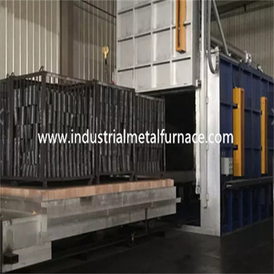 1400 ℃เตาบำบัดความร้อนด้วยไฟฟ้าเตาเผาด้านล่างสำหรับเพลาและเครื่องมือ 1500 × 800 × 800 มม