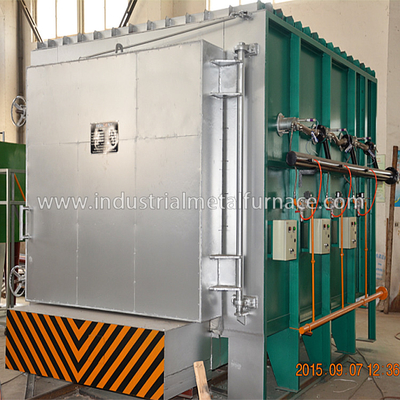 850 องศาเซลเซียสกล่องประเภทเตาบำบัดความร้อนด้วยไฟฟ้า, เตาก้นรถสำหรับการอบอ่อน