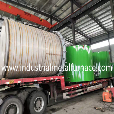 หม้อบําบัดความร้อนสําหรับสายและไม้เหล็ก 950C อุณหภูมิสูงสุด 320kW พลังงาน 3 เขตทําความร้อน การออกแบบประหยัดพลังงาน