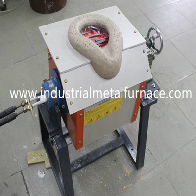 10 ถึง 250KG เตาหลอมโลหะอุตสาหกรรม