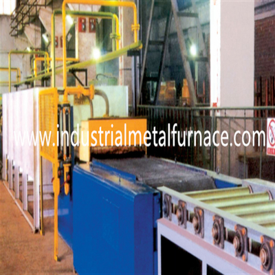 800 Celcius เตาหลอมตาข่ายแบบต่อเนื่อง Tempering 800 องศา Copper Tube Bright Annealing