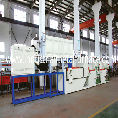 90 ถึง 130KG ต่อชั่วโมง Muffle Mesh Belt Conveyor Furnace เตาต้านทานไฟฟ้า
