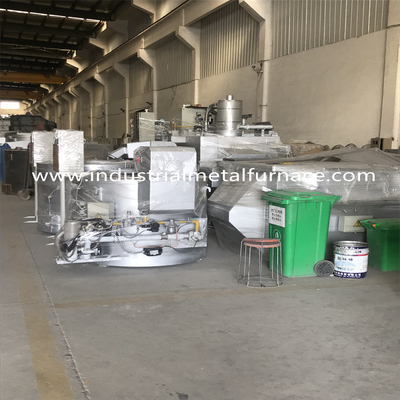 PID Tilting Type เตาหลอมเบ้าหลอมที่ใช้แก๊สสำหรับอลูมิเนียมอัลลอยด์ 1000kg
