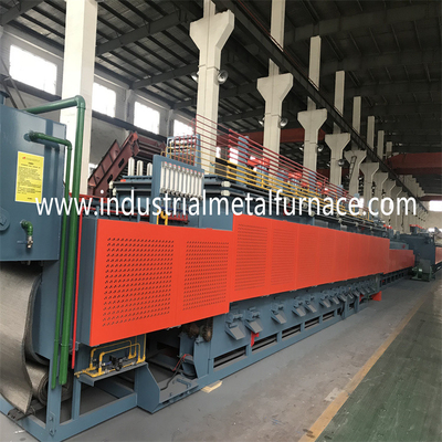 เตาหลอมตาข่าย Spheroidizing Isothermal Push Rod เตาหลอมไฟฟ้า
