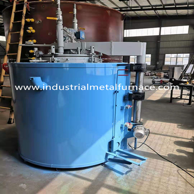 เตาบำบัดความร้อนแบบหลุม Nitriding Oxidation 150KW 50HZ