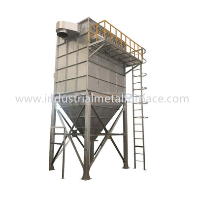 1200Pa 1.5m/Min เตาหลอมโลหะอุตสาหกรรมชนิดถุงเก็บฝุ่น 2000mm